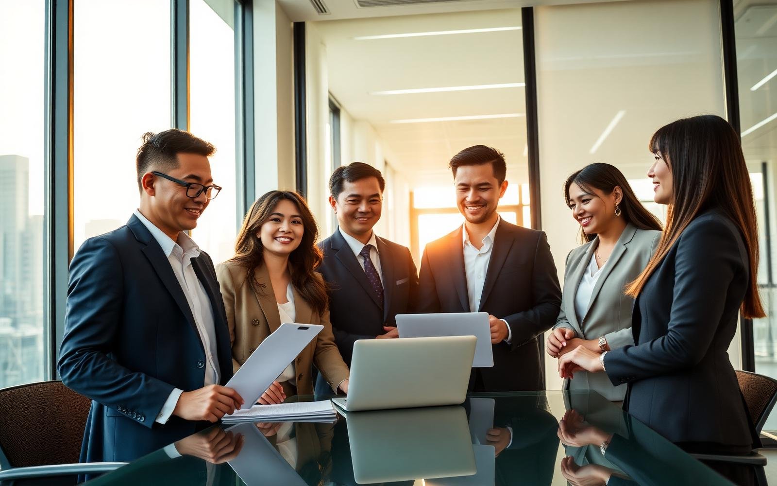Professional office environment at DBR Human Resource and Services