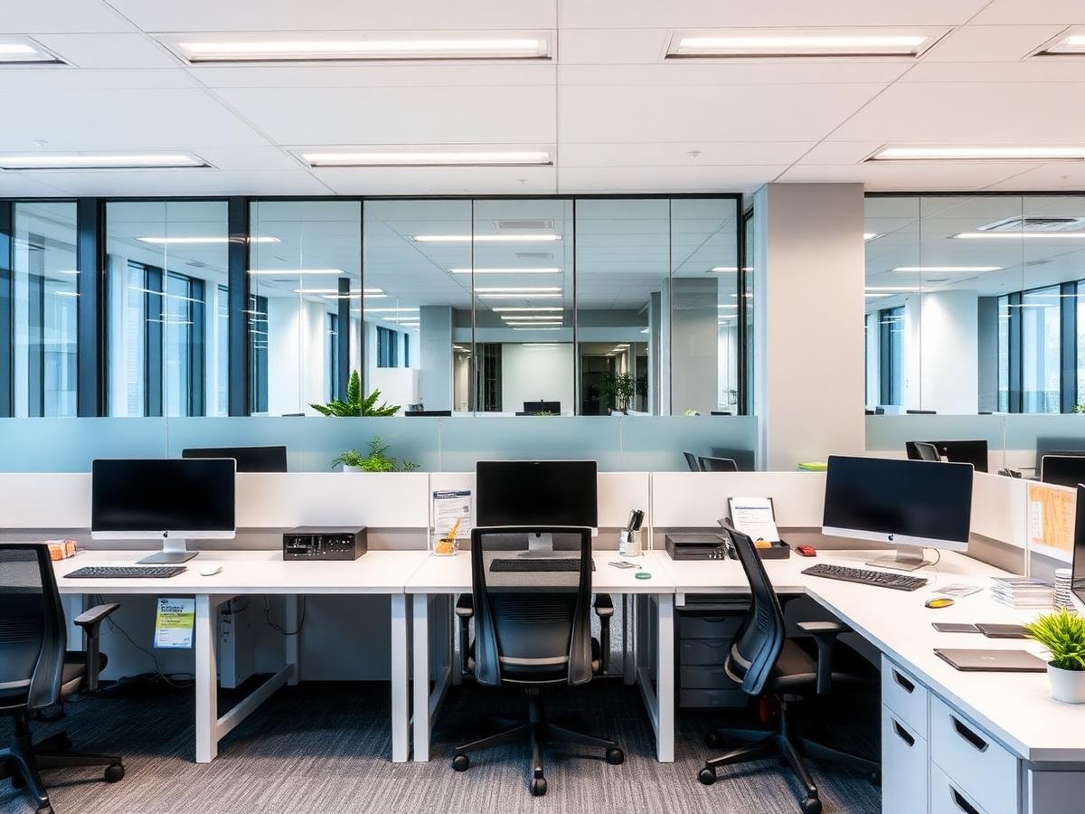 DBR Human Resource and Services office workspace